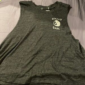Spiritual gangster ying Yang tank top xs